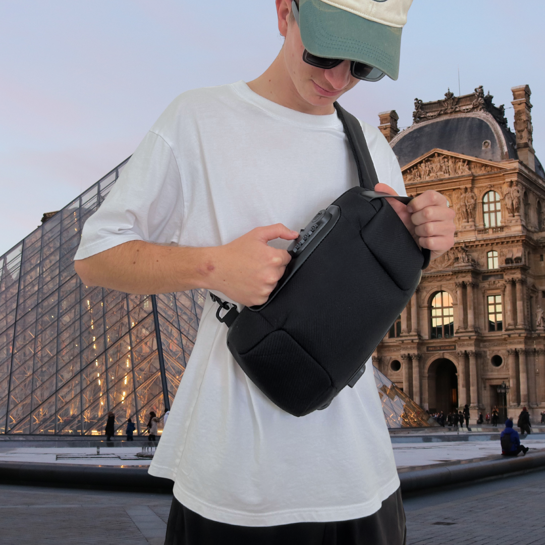 Anti-Theft Crossbody Charging Bag