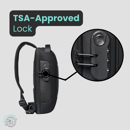 Anti-Theft Crossbody Charging Bag